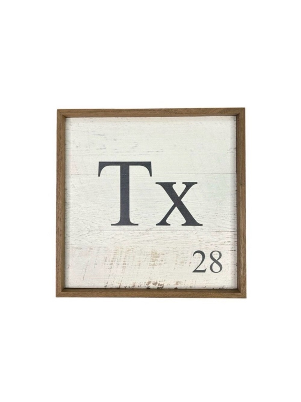 Kendrick Home Square TX Sign - 12.5” x 12.5” x 1.5”